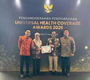 Pemkot Makassar Raih Penghargaan UHC Award 2026 Kategori Pratama dari Pemerintah Pusat