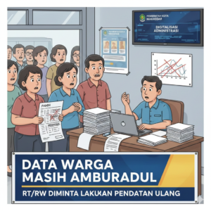 Data Warga Dinilai Masih Amburadul, RT 04 /RW 13 Kelurahan Minasa Upa  Diminta Lakukan Pendataan Ulang