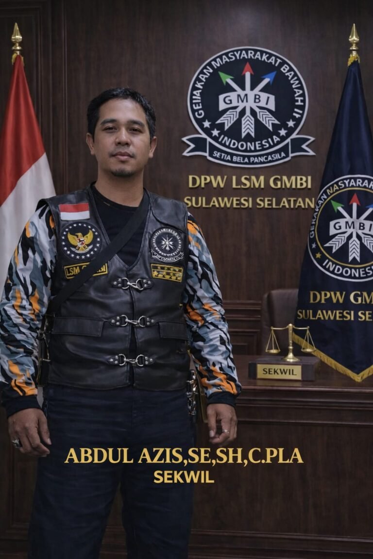 Tanggapan LSM GMBI Wilter SULSEL Sekertaris Wilter Angkat Suara Terkait Penertiban PKL di Wilayah Kota Makassar