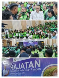 Menko Pangan Zulhas Bagikan Beras ke Driver Ojol di Makassar, Pastikan Stok Aman Jelang Ramadan