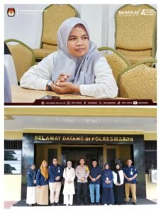 Berkunjung Ke Polres Maros, KPU Sosialisasi Pemutakhiran Data Pemilih Berkelanjutan (PDPB)