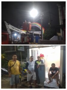 Empat Titik Lampu Jalan Terpasang, Lingkungan BTN Minasa Upa dan Perumahan Anggrek Kini Lebih Terang