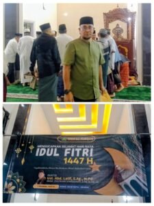 LAUTAN JEMAAH PADATI MASJID AL FURQON, IDUL FITRI 1447 H JADI MOMENTUM REFLEKSI DAN PENGUATAN SOLIDARITAS