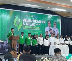 PP HAM-LUTIM Batara Guru Resmi dilantik, Siap Wujudkan Program kerja yang berorientasi pada pembangunan daerah*
