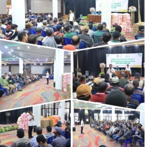 Bupati Bone Hadiri Penyaluran Paket Ramadan Bahagia Baznas