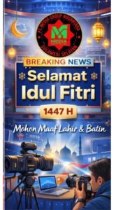 PT Media Group Nusantara Cabang Sulawesi Selatan Ucapkan Minal Aidin Wal Faidzin, Mohon Maaf Lahir dan Batin