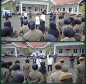 Bupati Bone Pimpin Apel Evaluasi Satpol PP Tingkat Kecamatan