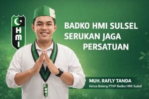HMI Sulsel Dorong Komitmen Persatuan, Nilai Pernyataan JK sebagai Penguatan Harmonisasi Kebangsaan