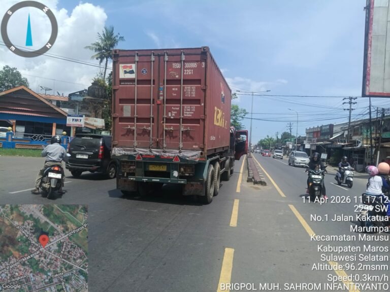 Sering Mogok di Jalan, Kendaraan Tak Layak Hambat Lalu Lintas di Maros