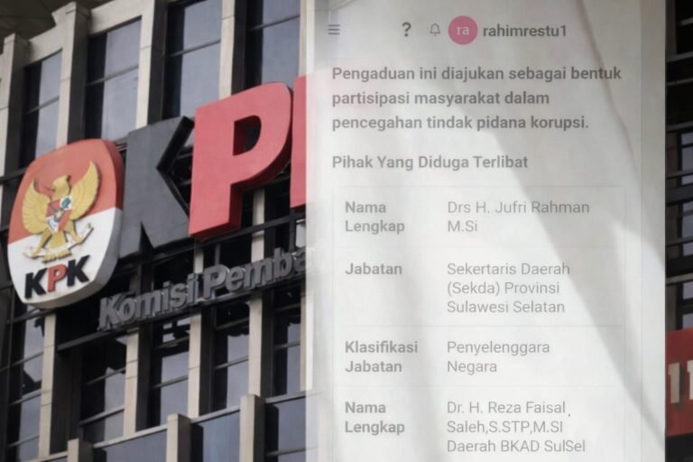 Gempa Anggaran 2026 Rahim Bunyikan Alarm Dugaan Korupsi SKPD Sulawesi Selatan