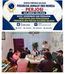 DPW PERJOSI Sulsel Matangkan Struktur Organisasi dan Program Kerja