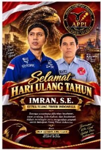KETUA DPW APPI SULAWESI SELATAN SAMPAIKAN UCAPAN SELAMAT ULANG TAHUN KETUA UMUM ELANG TIMUR INDONESIA